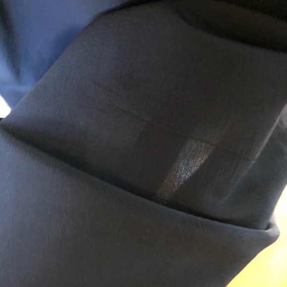 Joie navy blue silk ruffle dress size small - Picture 6 of 7